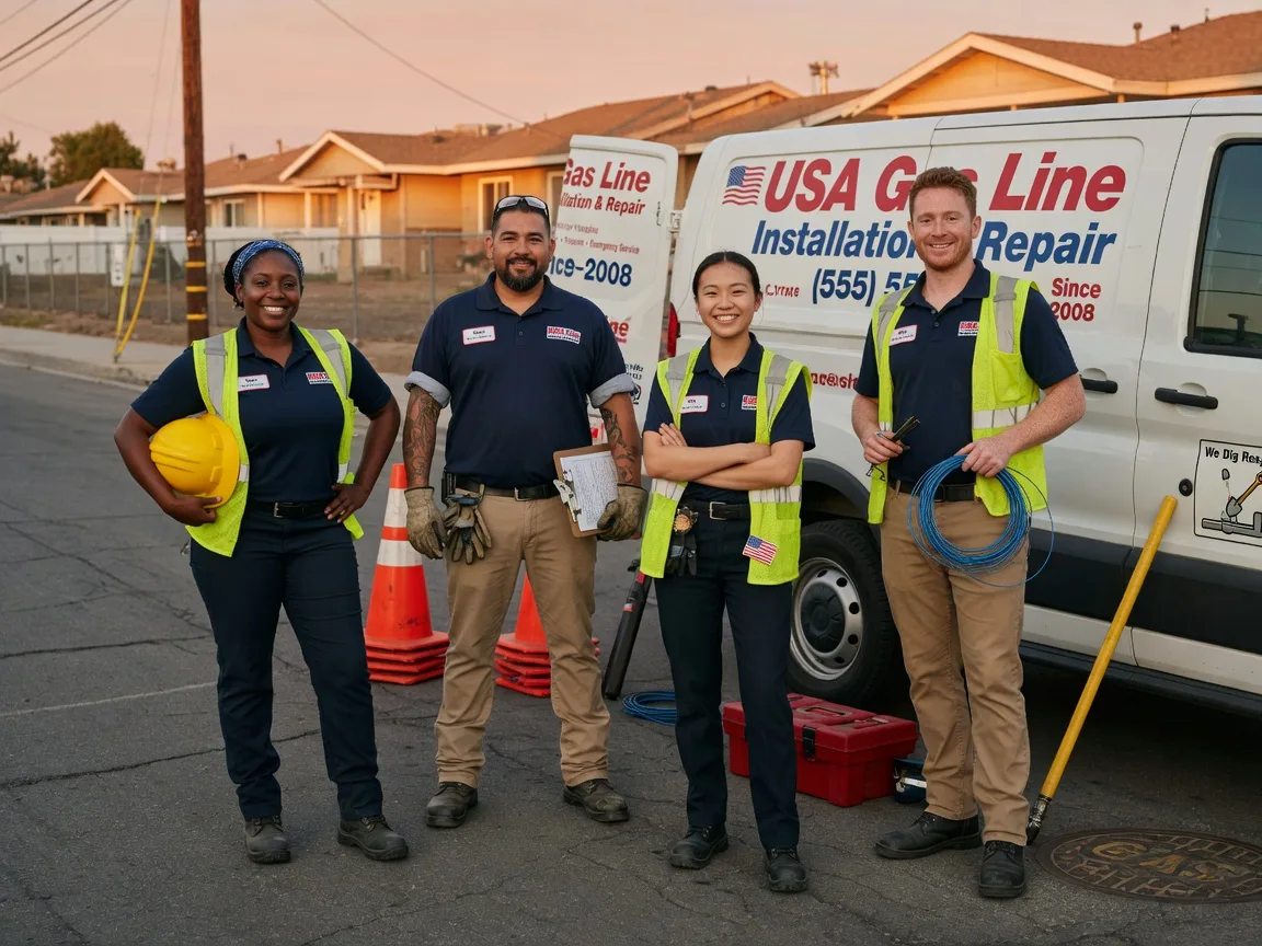 Gas Line Installation company in Summit Lake, WI